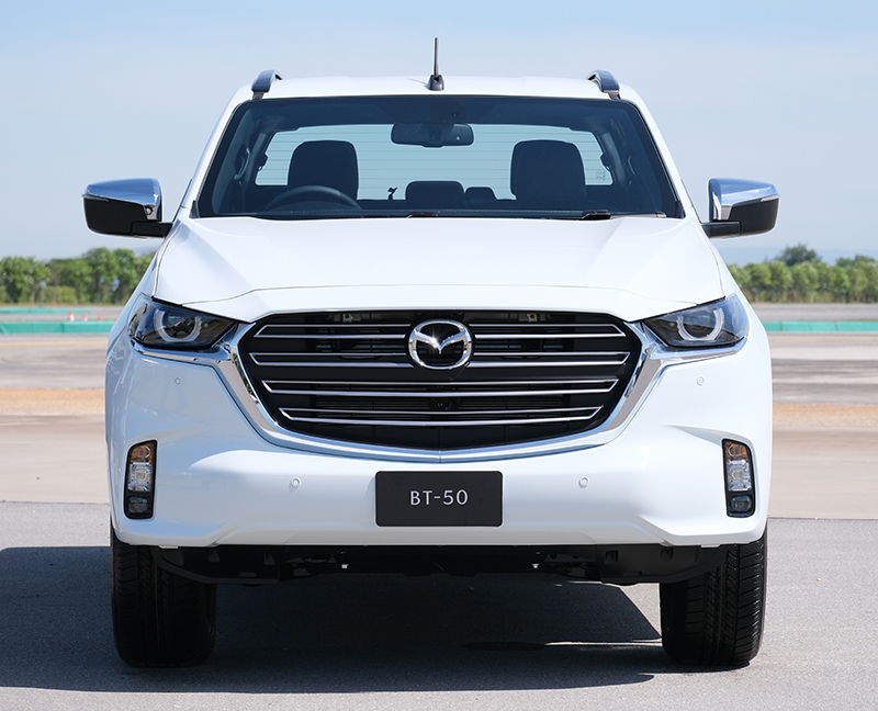 Thiết kế đầu xe của Mazda BT-50 2021