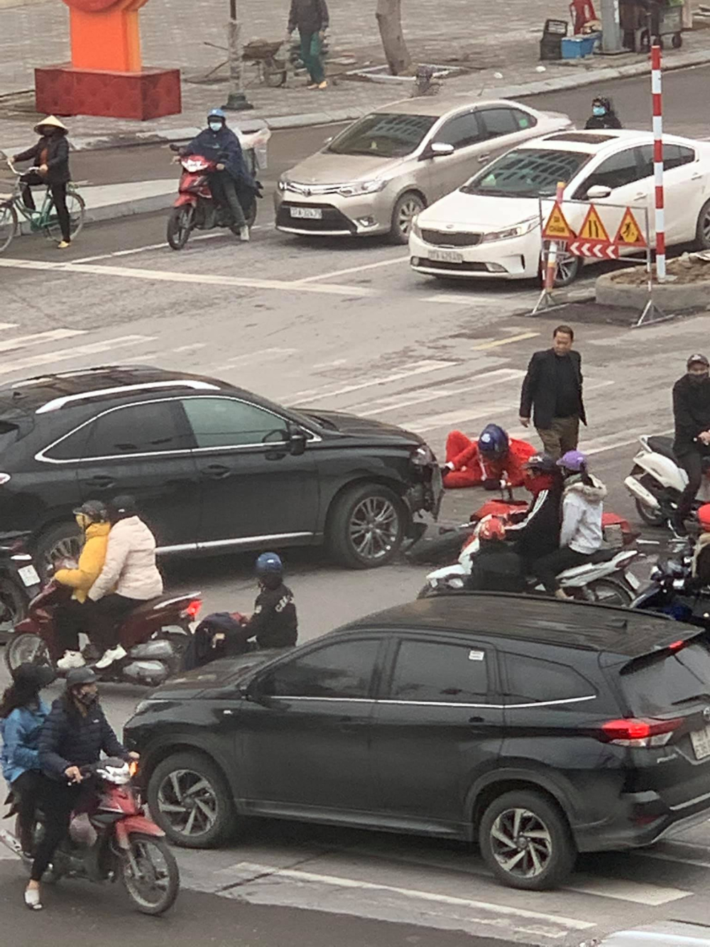 Hiện trường vụ tai nạn