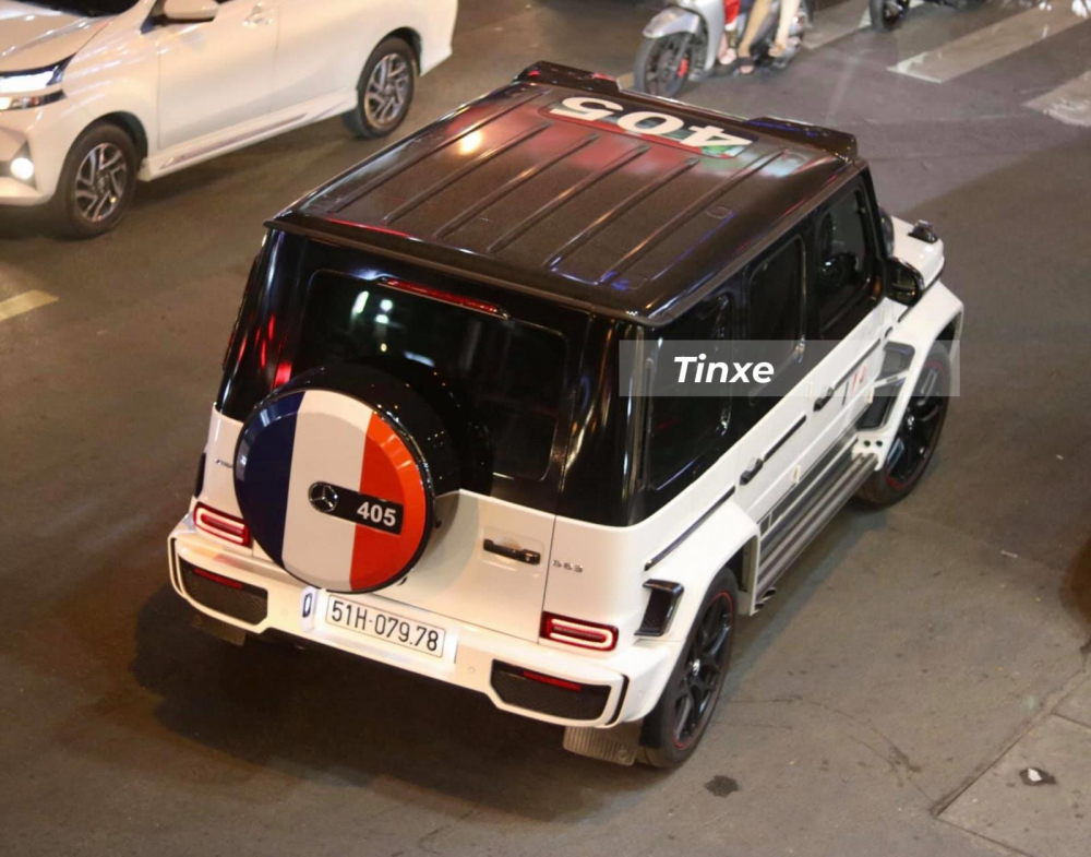 Cuối c&ugrave;ng l&agrave; chiếc Mercedes-AMG G63 Edition 1 đ&atilde; được Minh Nhựa độ Brabus