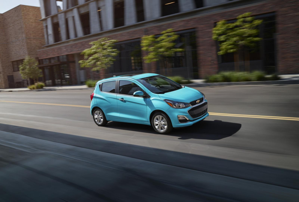 Chevrolet Spark 2021 màu xanh dương mới Chevrolet Spark 2021 màu xanh dương mới