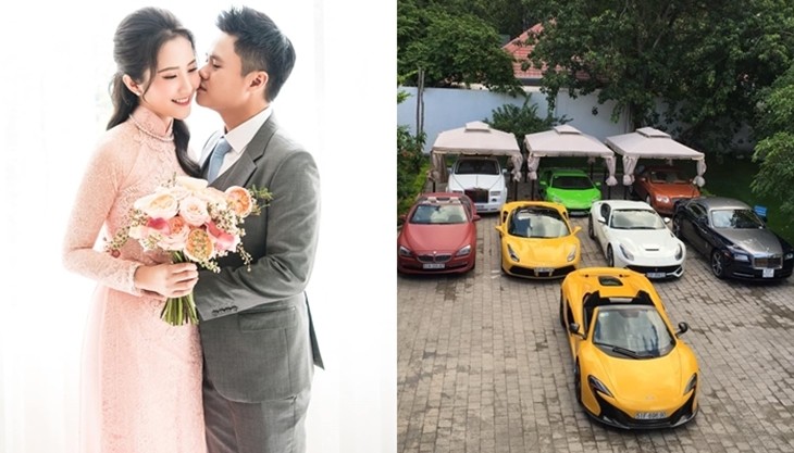 Rước d&acirc;u v&agrave; đ&aacute;m cưới của Phan Th&agrave;nh trong năm 2021 hứa hẹn sẽ quy tụ rất nhiều si&ecirc;u xe g&oacute;p mặt