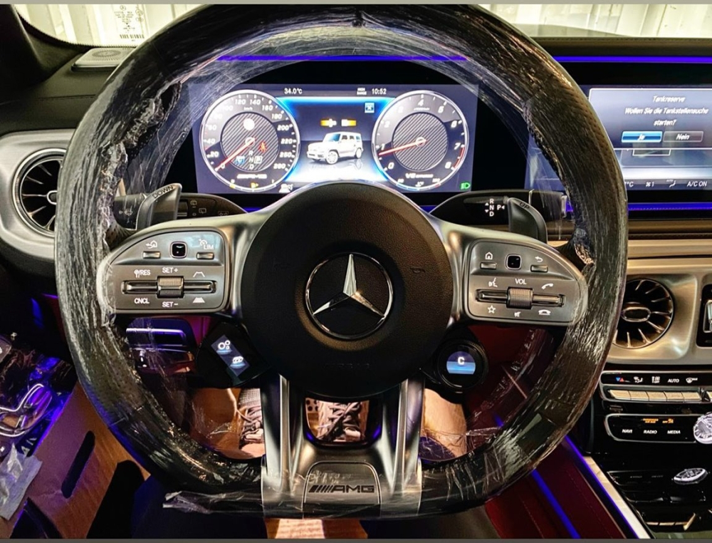 Nội thất xe Mercedes-AMG G63 2020