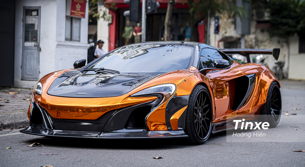 McLaren 650S Spider của đại gia Dương Kon được nhập khẩu về Việt Nam hồi th&aacute;ng 4/2016.