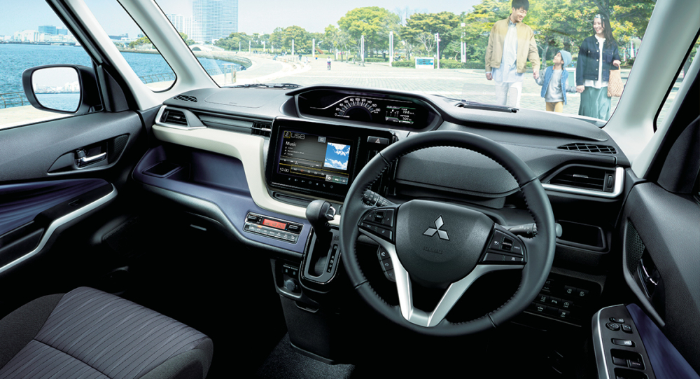 Nội thất của Mitsubishi Delica D:2 2021 bản thường
