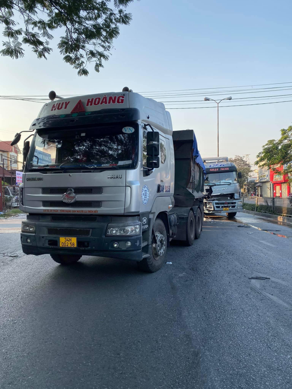 Hiện trường vụ tai nạn