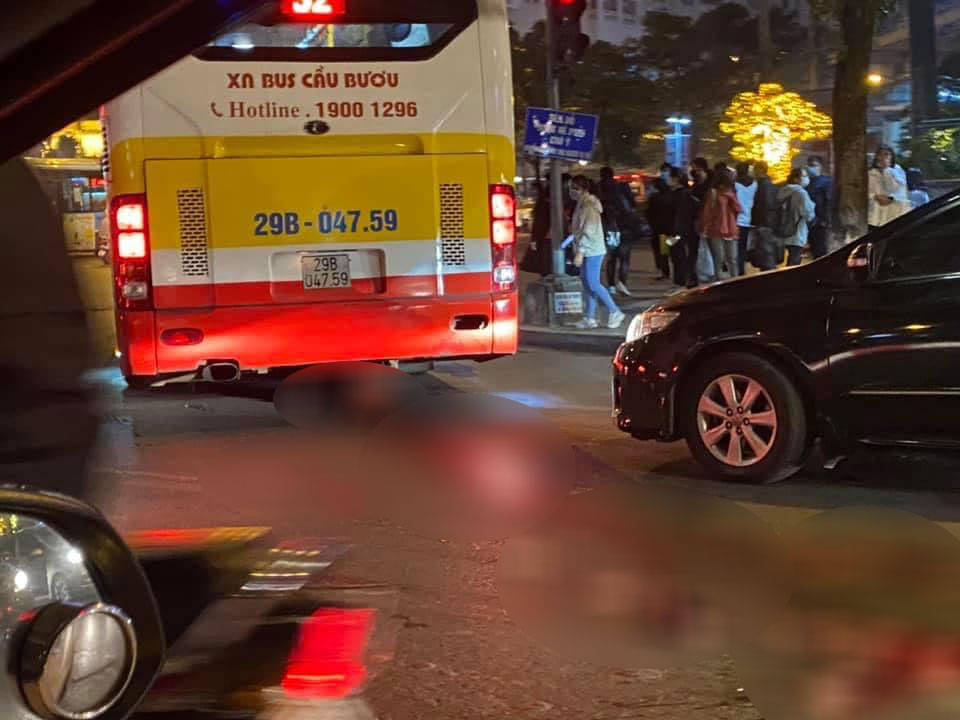 Hiện trường vụ tai nạn thương tâm
