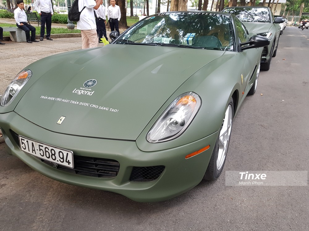 Ferrari 599 GTB si&ecirc;u hiếm tại Việt Nam từng xuất hiện v&agrave;o th&aacute;ng 6 năm 2020 trong một sự kiện của &ocirc;ng Đặng L&ecirc; Nguy&ecirc;n Vũ tổ chức