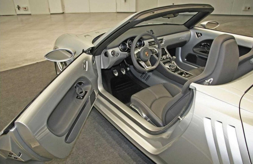 Nội thất của mẫu concept Porsche 550one