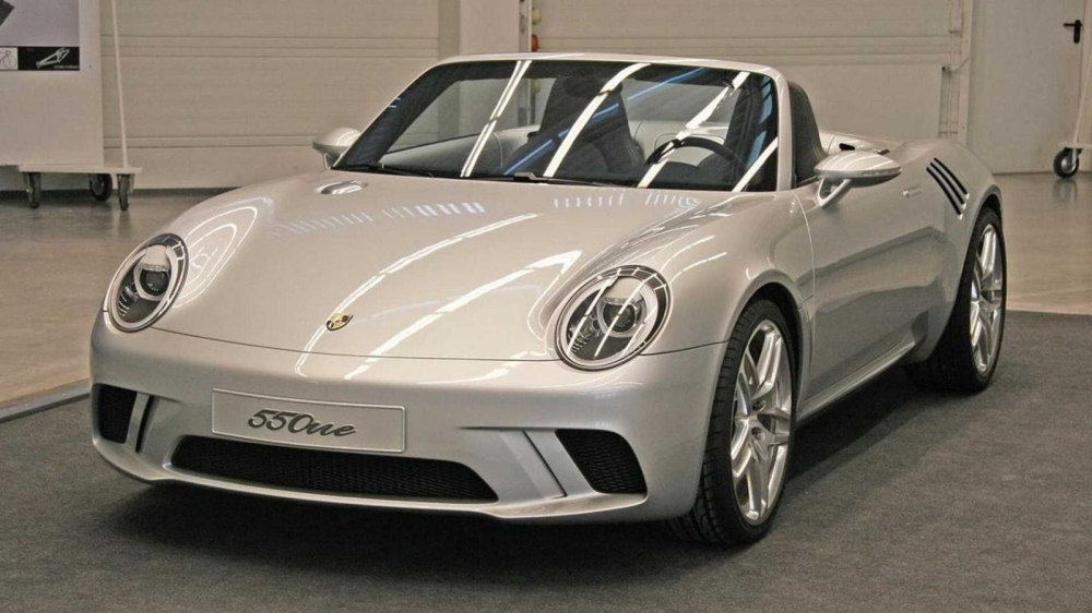 Phía trước của mẫu concept Porsche 550one