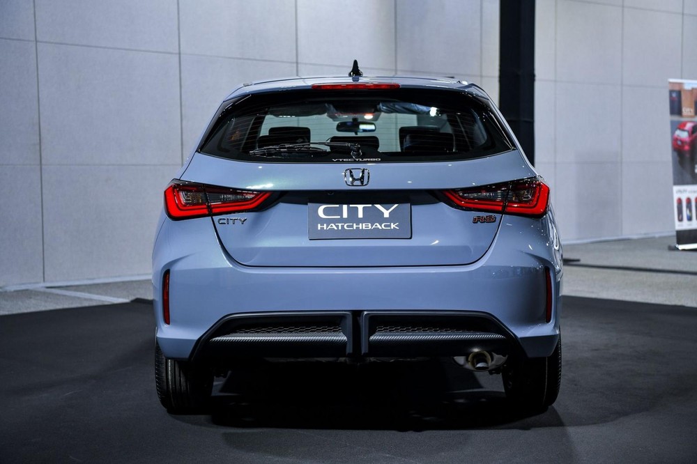 Thiết kế đằng sau của Honda City Hatchback 2021