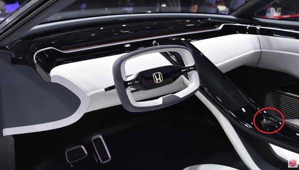 N&uacute;m xoay chuyển số của Honda SUV e:Concept