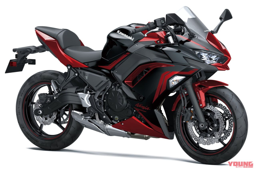 Màu đỏ hoàn toàn mới trên Kawasaki Ninja 650 2021 Màu đỏ hoàn toàn mới trên Kawasaki Ninja 650 2021