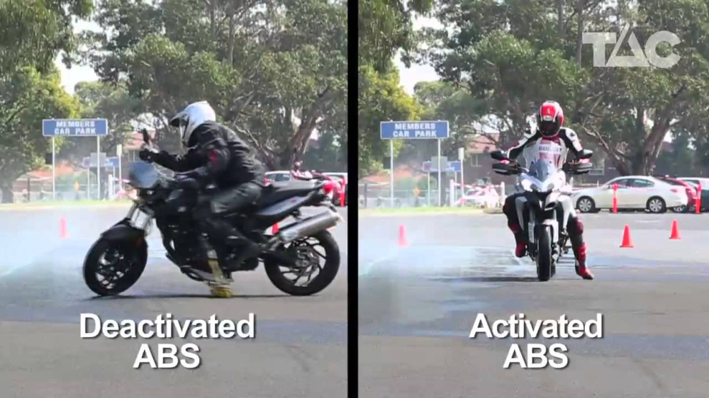 ABS được coi như một loại trang bị cơ bản d&agrave;nh cho xe m&ocirc; t&ocirc; ph&acirc;n khối lớn
