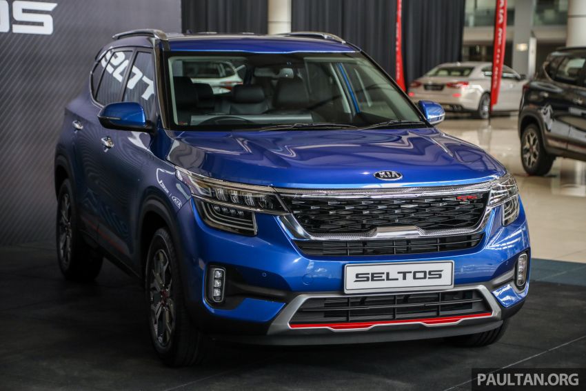 Kia Seltos 2021 bản GT Line tại Malaysia