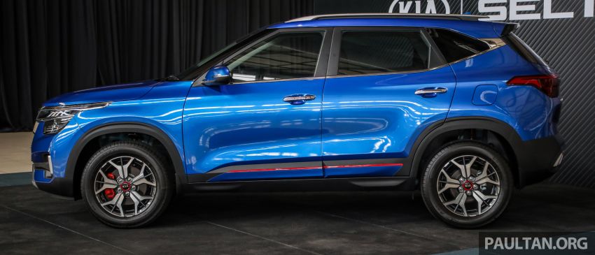 Kia Seltos 2021 bản GT Line d&ugrave;ng v&agrave;nh thể thao hơn