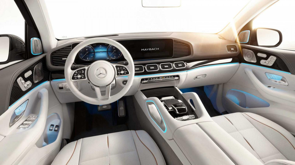 Khoang lái sang trọng của Mercedes-Maybach GLS 2021