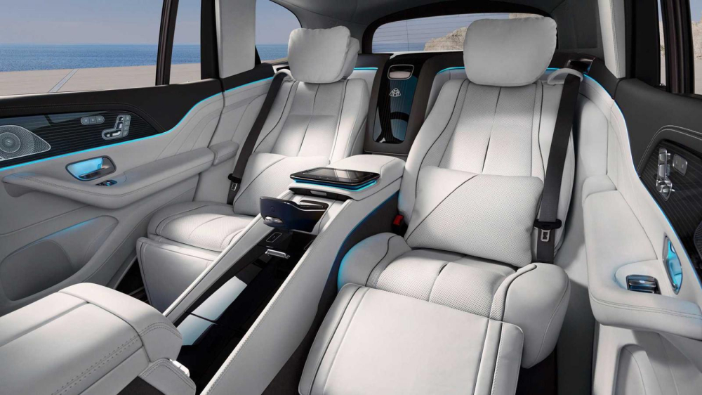 2 ghế sau của Mercedes-Maybach GLS 2021