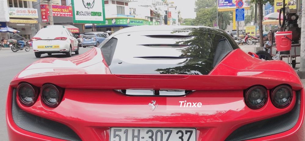 Siêu xe Ferrari F8 Tributo có công suất tối đa 710 mã lực