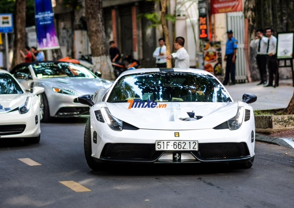 Si&ecirc;u xe Ferrari 458 Speciale l&uacute;c c&ograve;n thuộc sở hữu của &ocirc;ng Đặng L&ecirc; Nguy&ecirc;n Vũ 