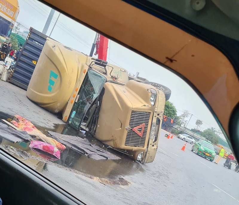 Hiện trường vụ tai nạn