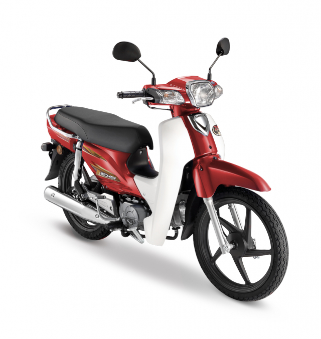 Chiếc xe có thiết kế cách điệu hơn so với Honda Dream tại Việt Nam