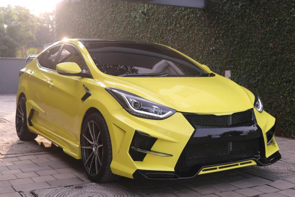 Ph&iacute;a trước của chiếc&nbsp;Hyundai Elantra &ldquo;Project VX&rdquo;​​​​​​​
