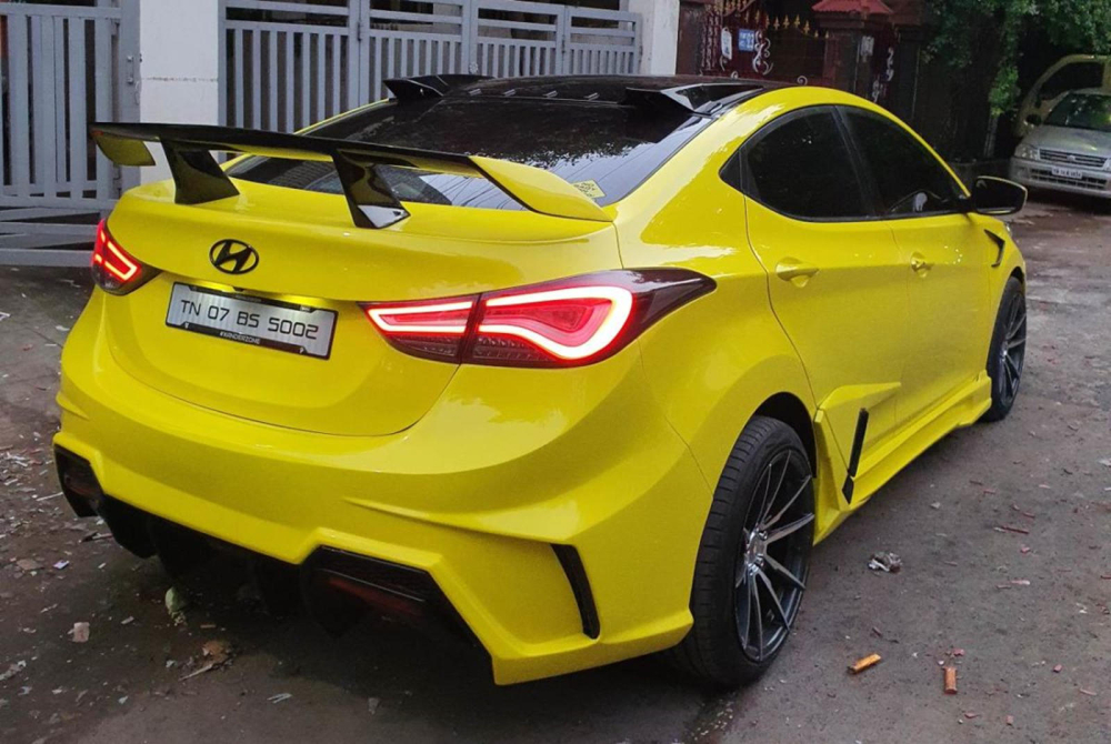 Ph&iacute;a sau của chiếc&nbsp;Hyundai Elantra &ldquo;Project VX&rdquo;​​​​​​​