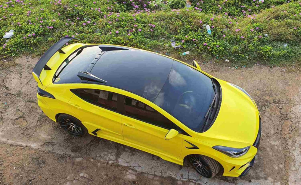 Ph&iacute;a tr&ecirc;n của chiếc&nbsp;Hyundai Elantra &ldquo;Project VX&rdquo;​​​​​​​