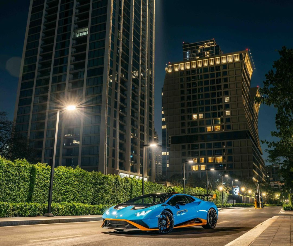 Si&ecirc;u xe Lamborghini Huracan STO mới đến Th&aacute;i Lan