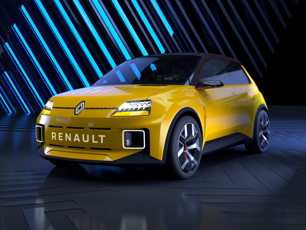 Phía trước của Renault 5 Protype