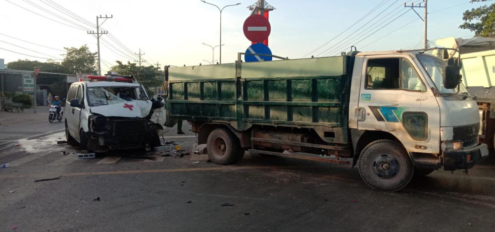 Hiện trường vụ tai nạn
