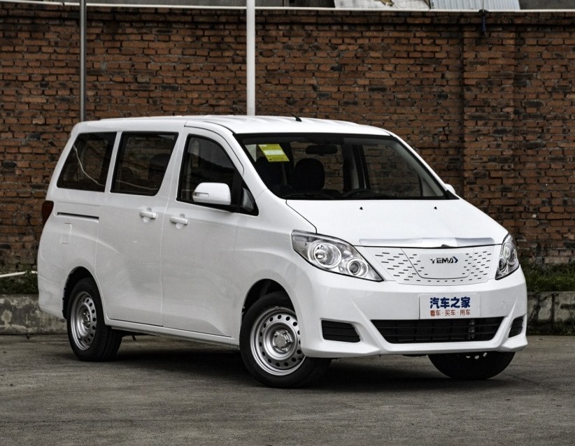 Ph&iacute;a trước của xe minivan điện gi&aacute; rẻ&nbsp;Yema Spica EV