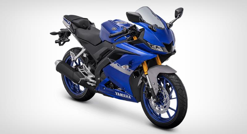 Màu xanh đen trên Yamaha R15 2021 Màu xanh đen trên Yamaha R15 2021