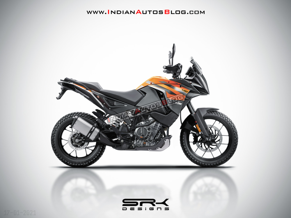 Thiết kế dự kiến của KTM 490 Adventure