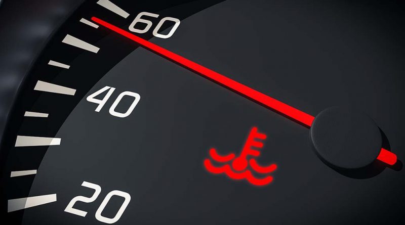 Đ&egrave;n cảnh b&aacute;o nhiệt độ s&aacute;ng c&oacute; nghĩa l&agrave; động cơ đang n&oacute;ng qu&aacute; mức.