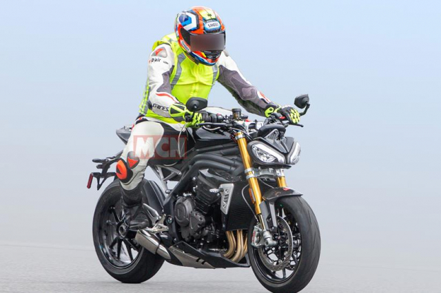 Hình ảnh chạy thử được hé lộ trước đây của mẫu Naked bike