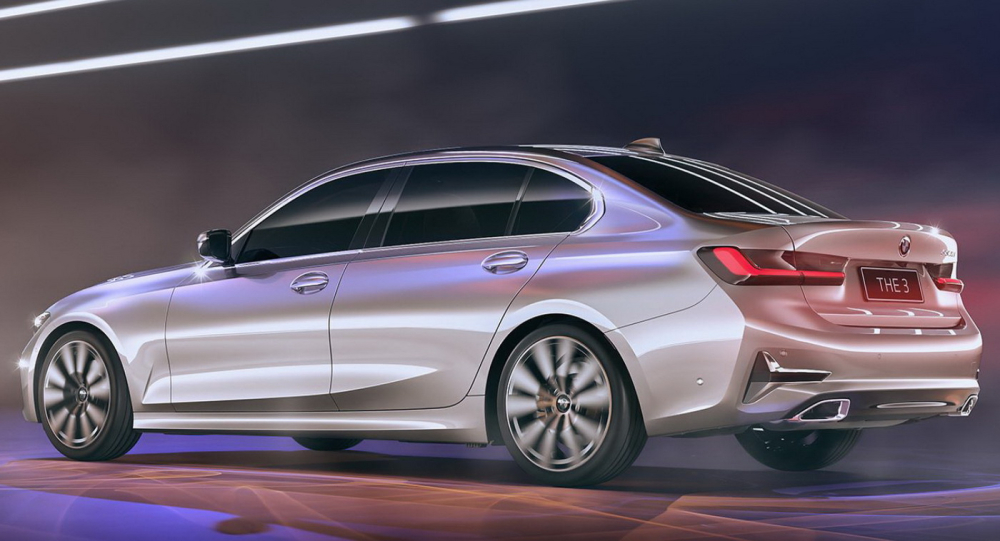 Thiết kế đu&ocirc;i xe của BMW 3-Series Gran Limousine 2021 