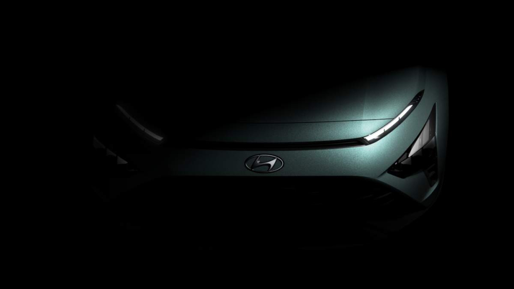 H&igrave;nh ảnh teaser của Bayon do h&atilde;ng Hyundai tung ra
