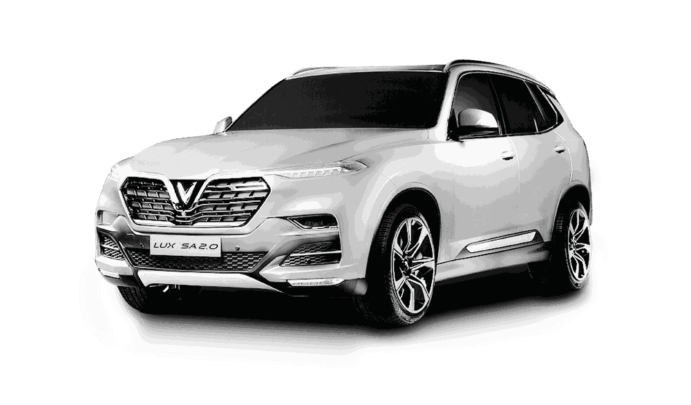 VinFast LUX SA2.0 mà Minh VinFast LUX SA2.0 mà Minh Nhựa chọn mua có màu trắng