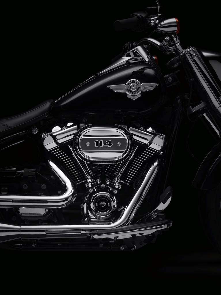 Khối động cơ 1.868 phân khối trên Harley-Davidson Fat Boy 2021