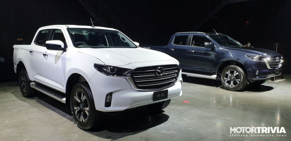 Mazda BT-50 2021 có 6 tùy chọn màu sơn ngoại thất