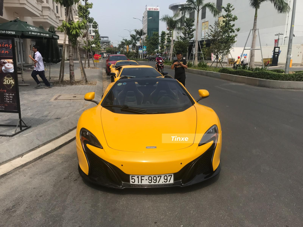 Chiếc siêu xe mui trần McLaren 650S Spider này từng thuộc sở hữu của Cường Đô-la và cả Minh Nhựa
