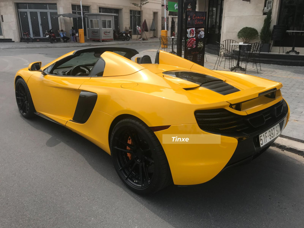 McLaren 650S Spider chỉ cần 14 giây là có thể mở mui