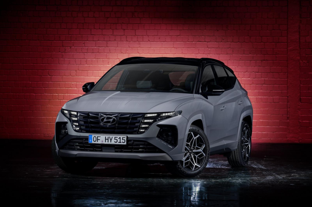 Hyundai Tucson N Line 2021 bất ngờ tr&igrave;nh l&agrave;ng