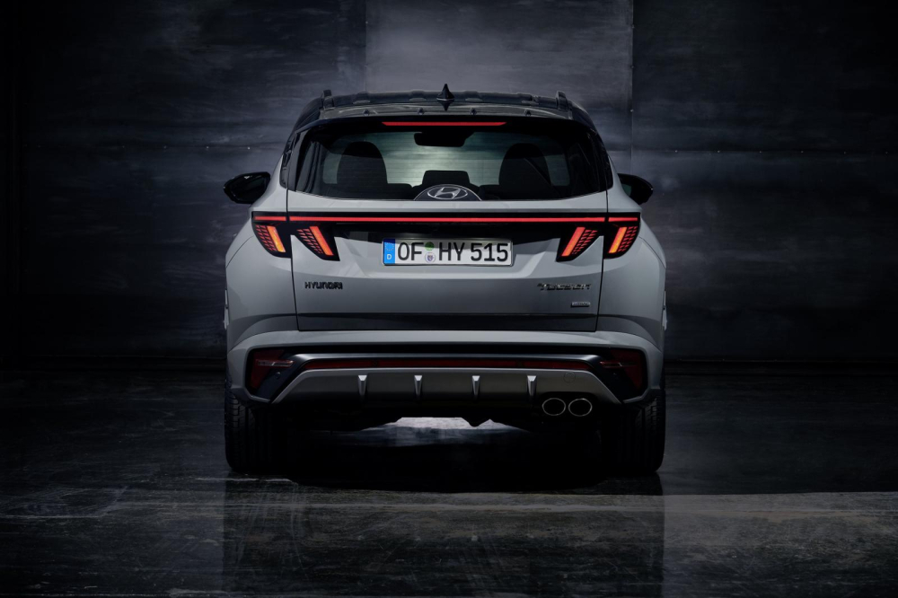 Hyundai Tucson N Line 2021 sơn m&agrave;u x&aacute;m Shadow Grey d&agrave;nh ri&ecirc;ng cho mẫu xe n&agrave;y