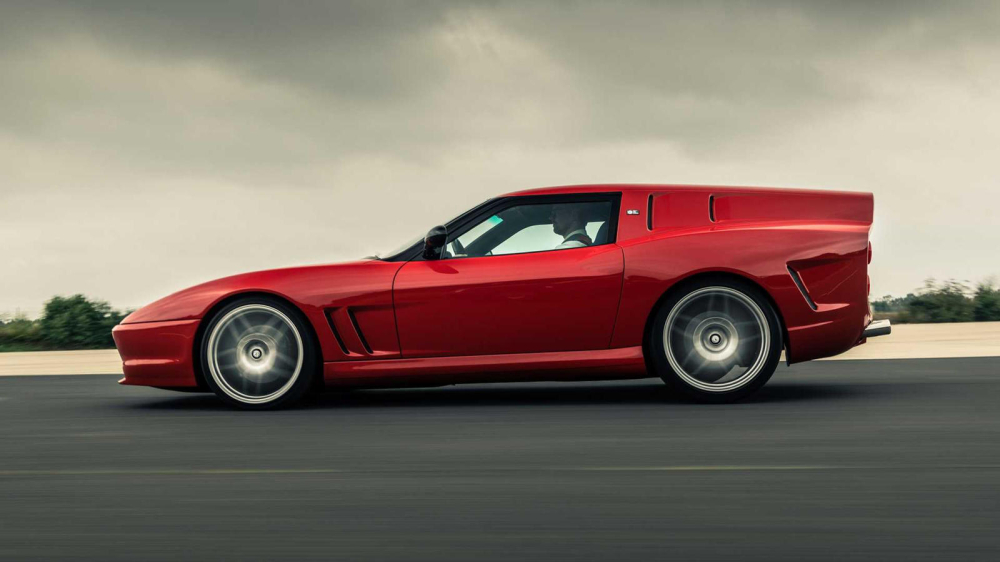 Phía bên sườn của Ferrari “Breadvan Hommage”