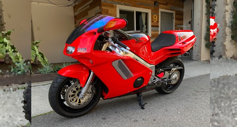 Màu đỏ nguyên bản trên Honda NR750 trị giá hơn 3 tỷ đồng Màu đỏ nguyên bản trên Honda NR750 trị giá hơn 3 tỷ đồng
