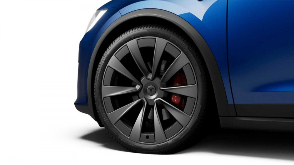 Tesla Model X 2021 được trang bị bộ v&agrave;nh 22 inch cỡ lớn
