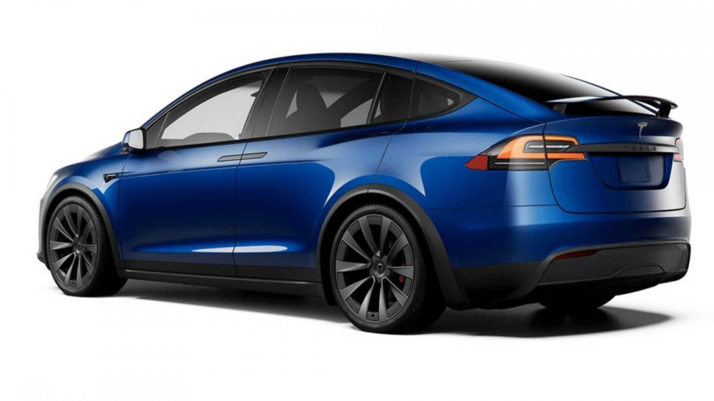 Tesla Model X 2021 c&oacute; cả bộ khuếch t&aacute;n gi&oacute; sau