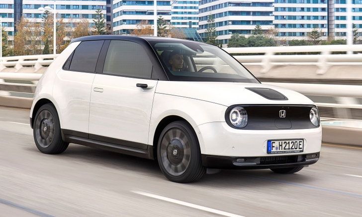Honda E có thiết kế ngoại thất khá đơn giản và dễ thương